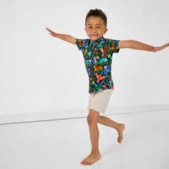 Jungle Jam Button Down Polo