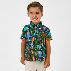 Jungle Jam Button Down Polo