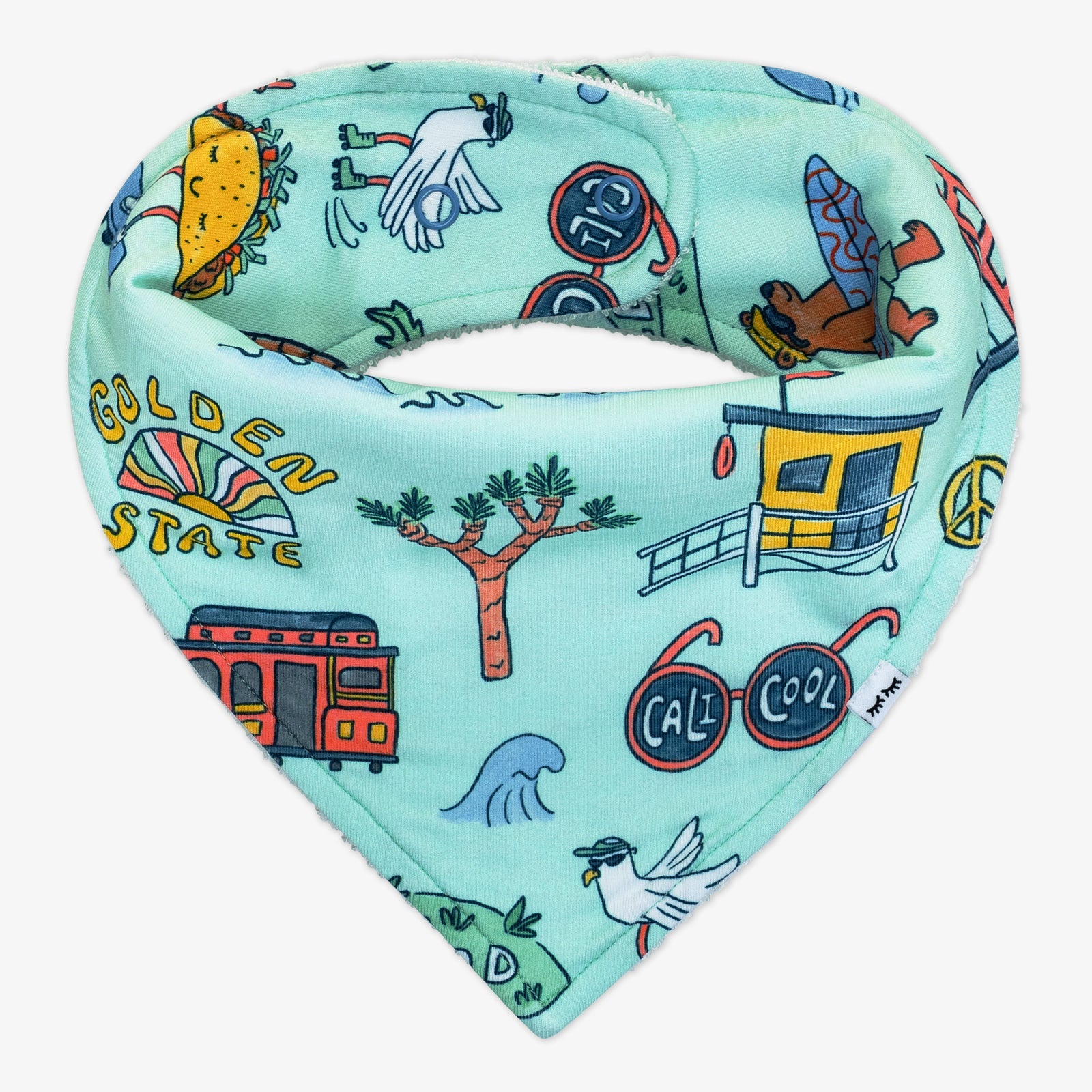 Golden State Bandana Bib
