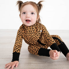 Classic Leopard Bandana Bib