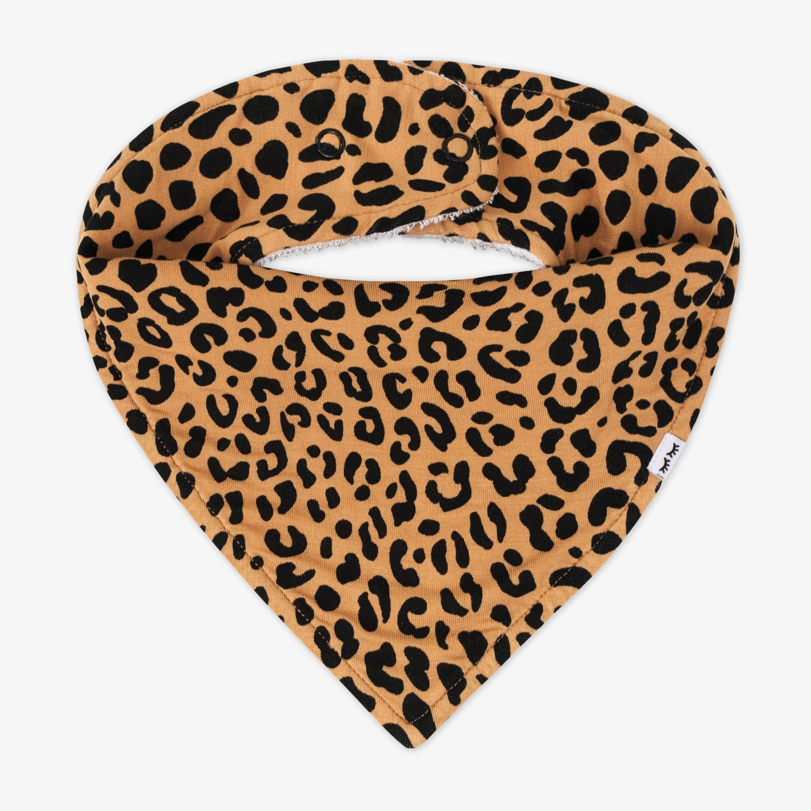 Classic Leopard Bandana Bib