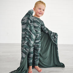 Vintage Camo Large Cloud Blanket®