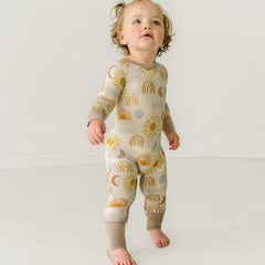 Desert Sunrise Crescent Zippy