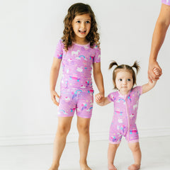 Magical Birthday Two-Piece Short Sleeve & Shorts Pajama Set