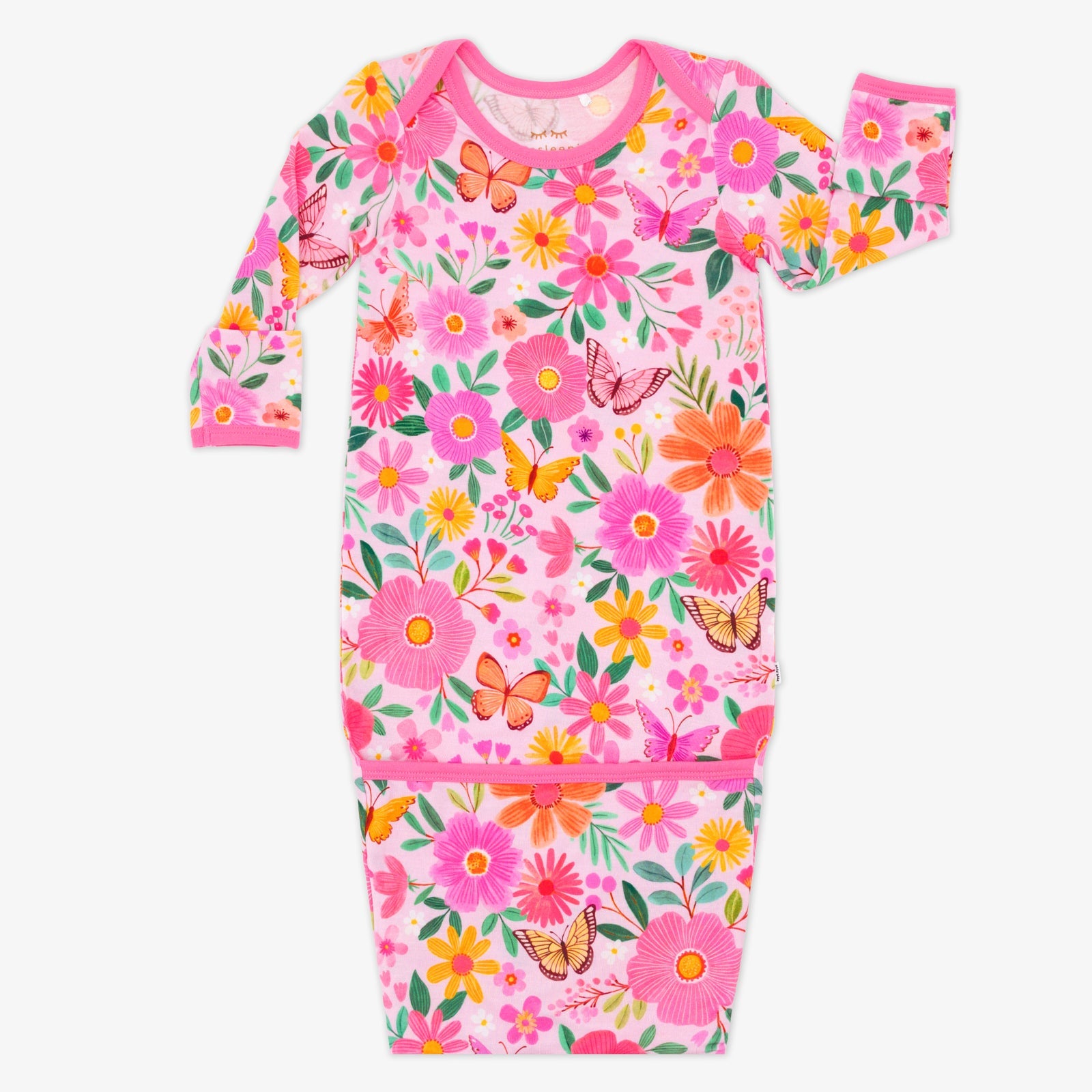 Butterfly Blooms Infant Gown