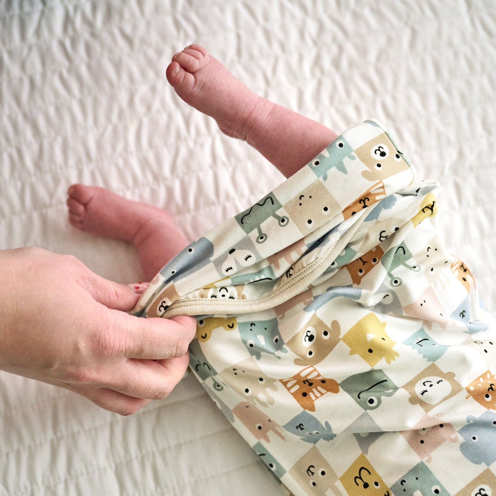 Check Mates Infant Gown