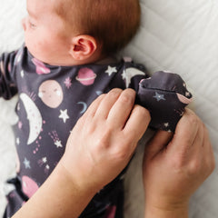 Pink To the Moon & Back Infant Gown