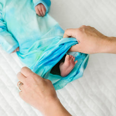 Tidepool Watercolor Infant Gown