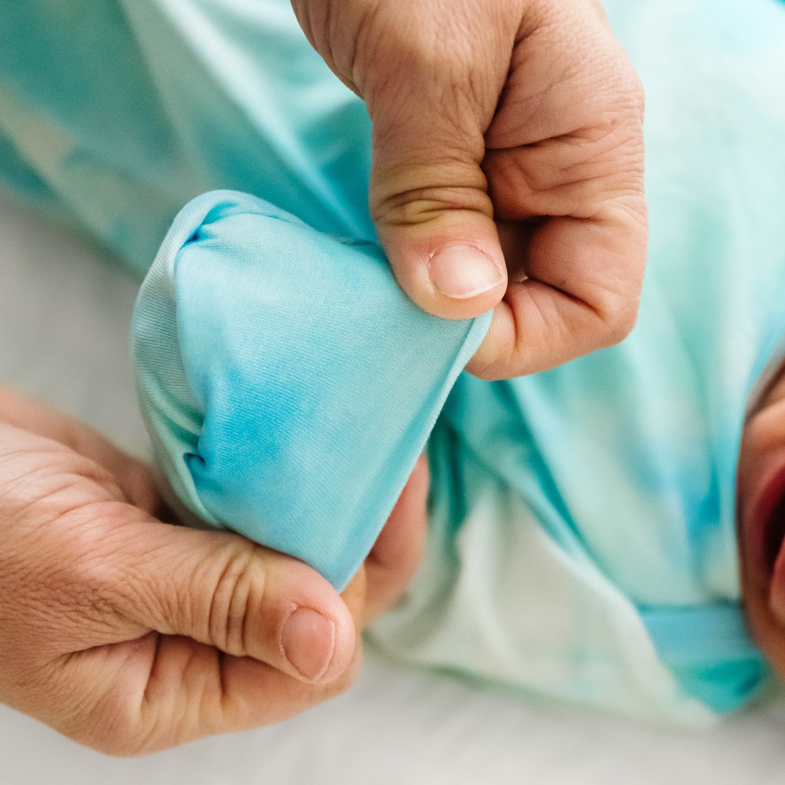 Tidepool Watercolor Infant Gown