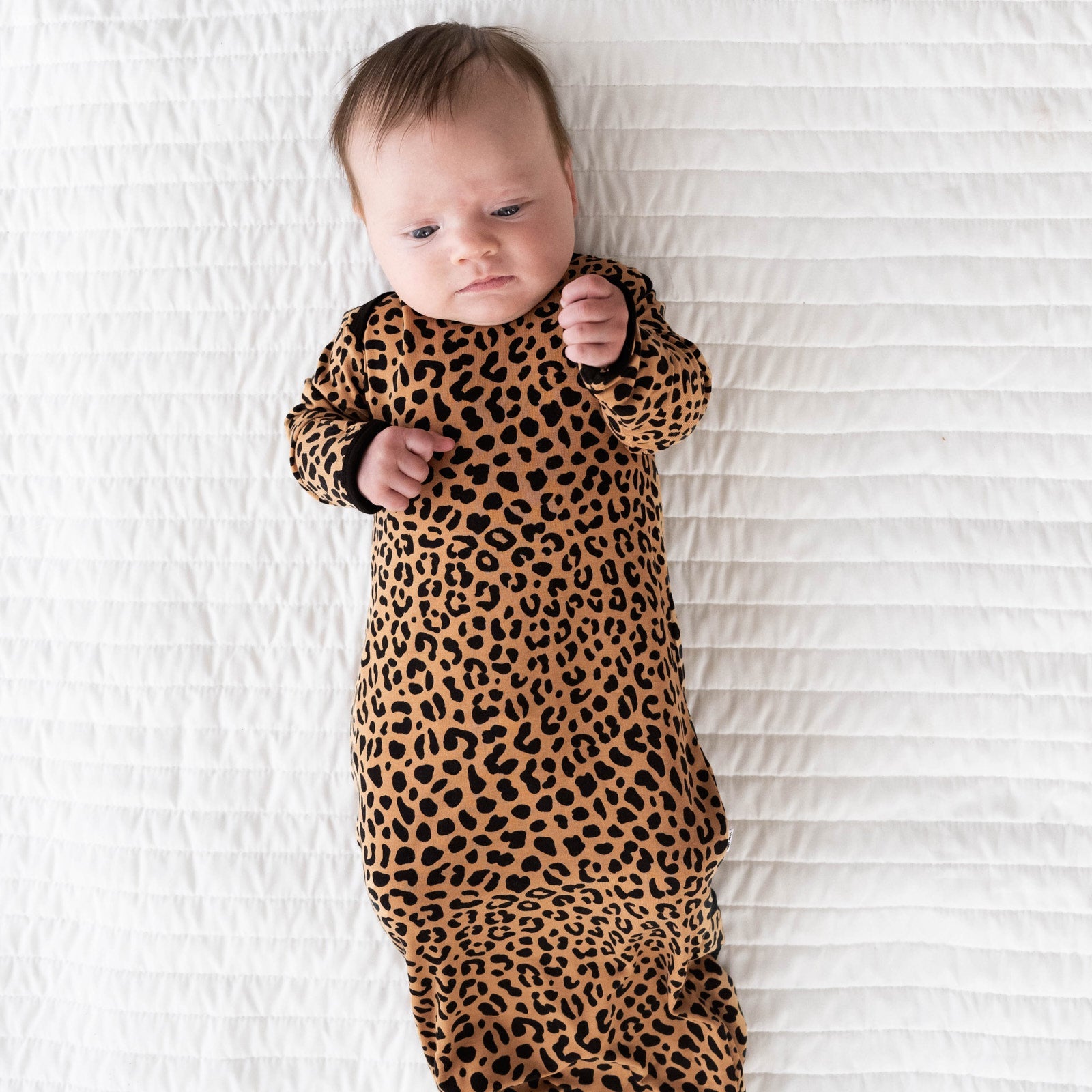 Classic Leopard Infant Gown