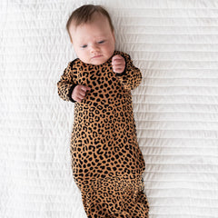 Classic Leopard Infant Gown