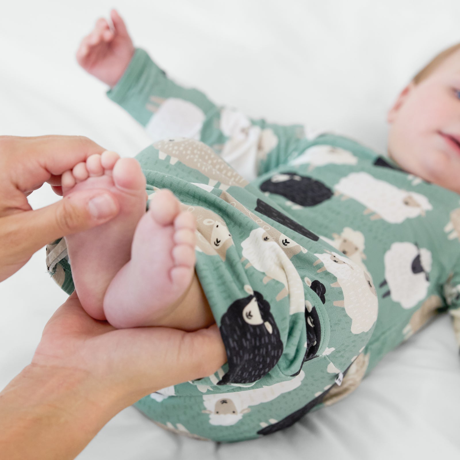 Little Sheepies Infant Gown