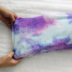 Purple Watercolor Infant Gown