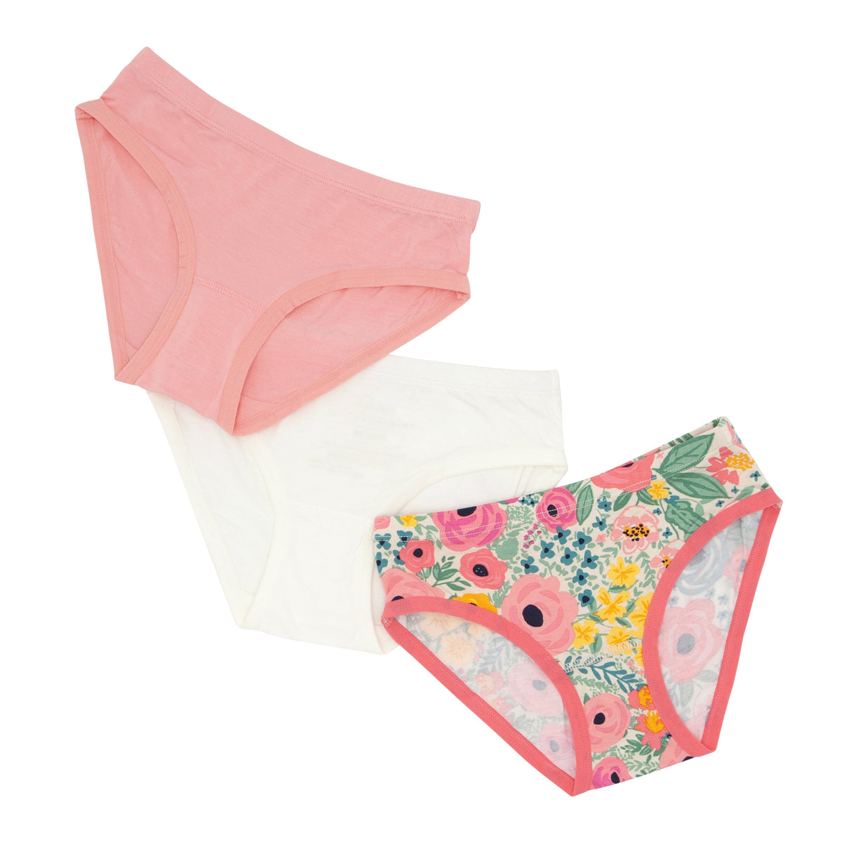 Secret Garden Girl's Brief Underwear - 3 Pack