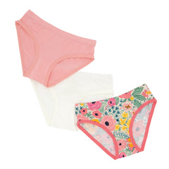 Secret Garden Girl's Brief Underwear - 3 Pack