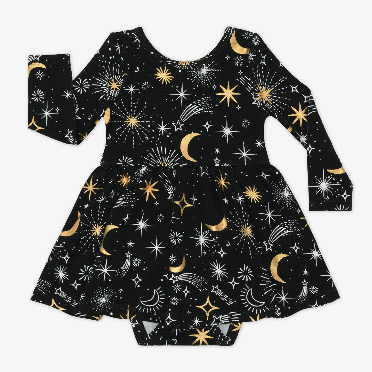 Celebration Stars Twirl Dress with Bodysuit