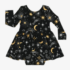 Celebration Stars Twirl Dress with Bodysuit