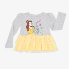 Disney Princess Belle Peplum Top