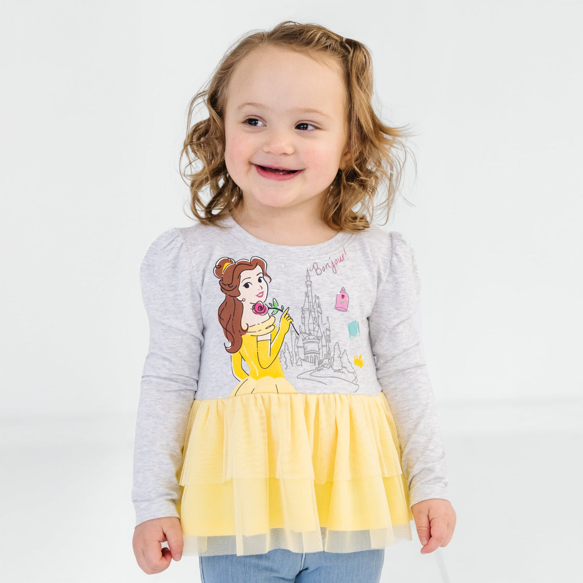 Disney Princess Belle Peplum Top