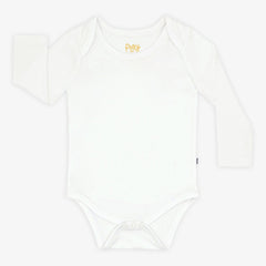 Soft White Long Sleeve Bodysuit