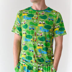 Fairway Fun Men's Short Sleeve Pajama Top