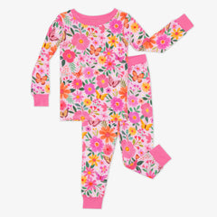 Butterfly Blooms Two-Piece Pajama Set