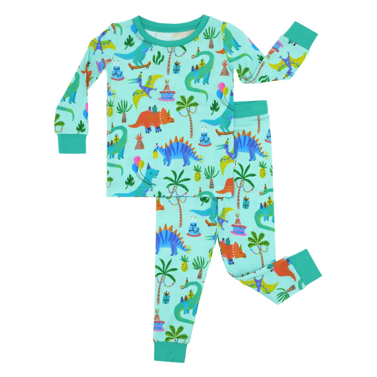 Prehistoric Party Two-Piece Pajama Set