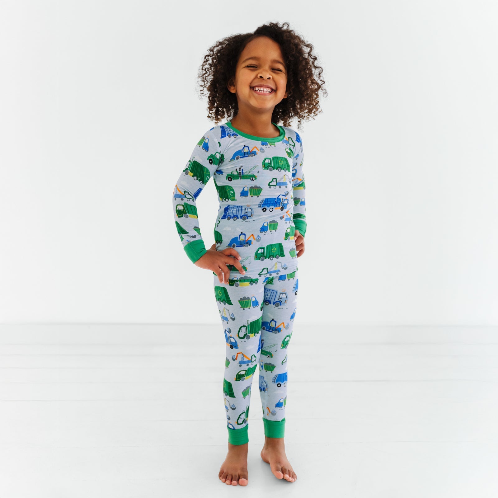 Clean Up Crew Two-Piece Pajama Set