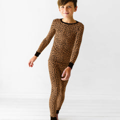 Classic Leopard Two-Piece Pajama Set