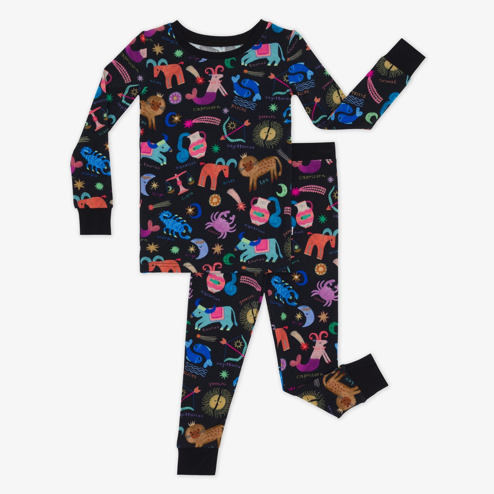 Star Signs Two-Piece Long Sleeve & Pants Pajama Set