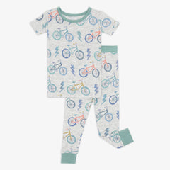 Let's Ride Two-Piece Short Sleeve Pajama Set