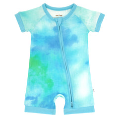 Tidepool Watercolor Shorty Zippy
