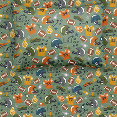 Touchdown Time Twin Sheet Set