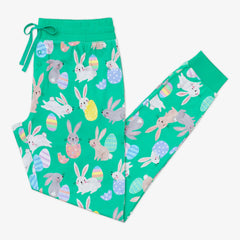 Green Hoppy Days Women's Pajama Pants