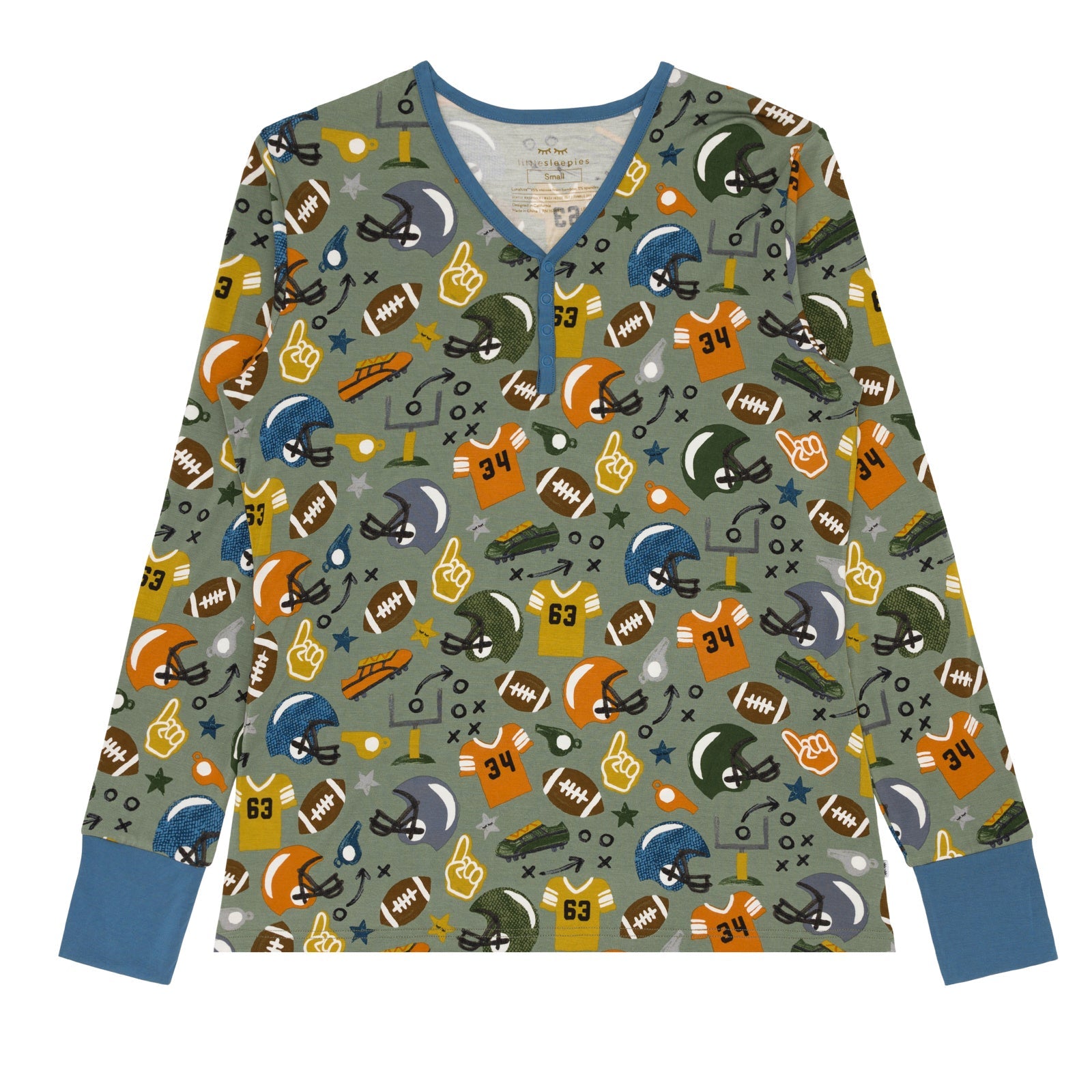 Touchdown Time Women's Pajama Top