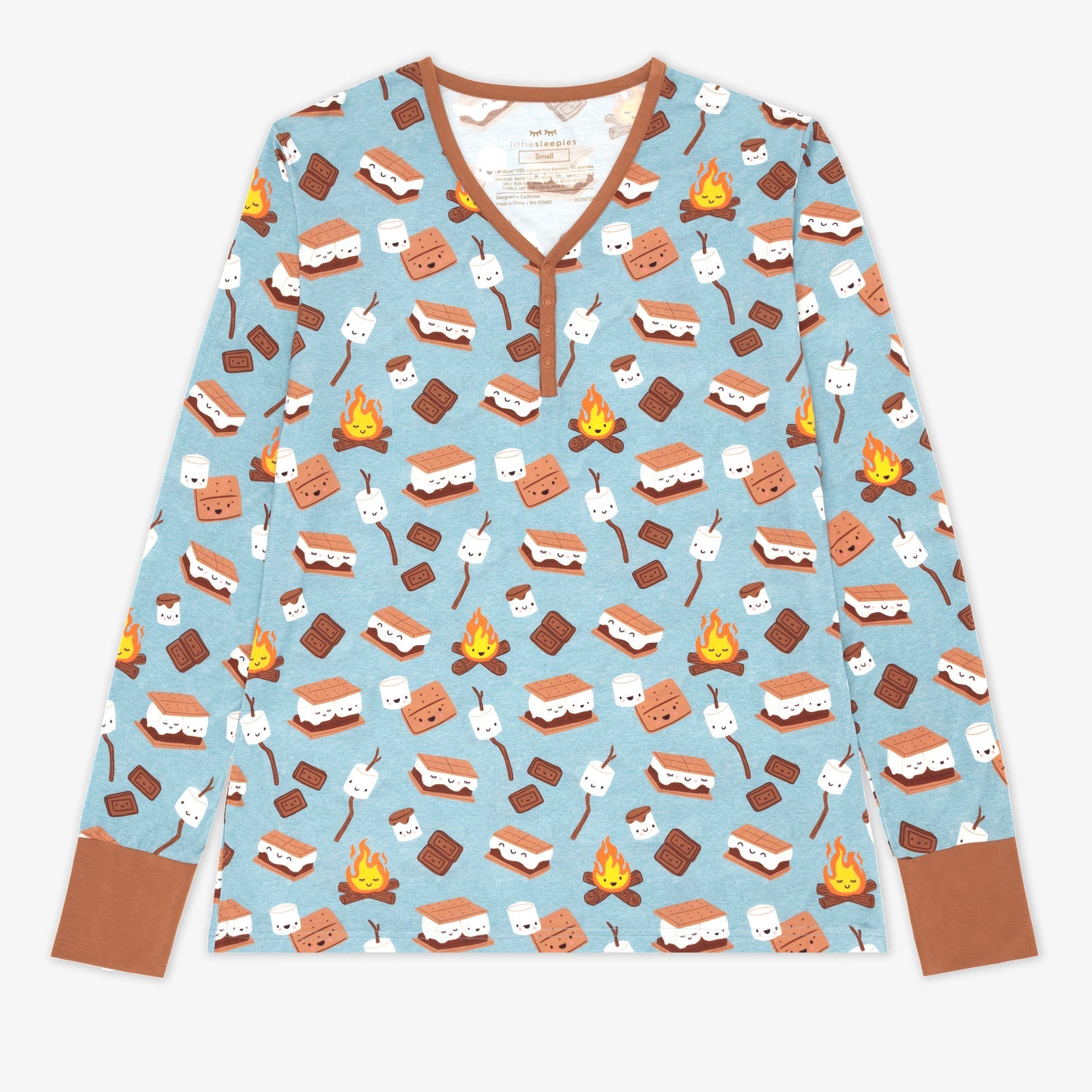 S'mores Galore Women's Pajama Top