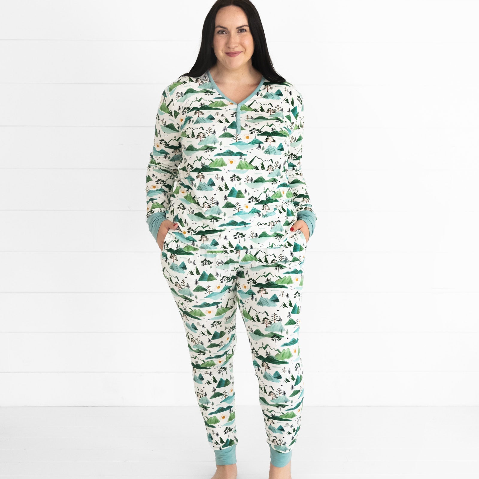 Mountain Mist Women's Pajama Top