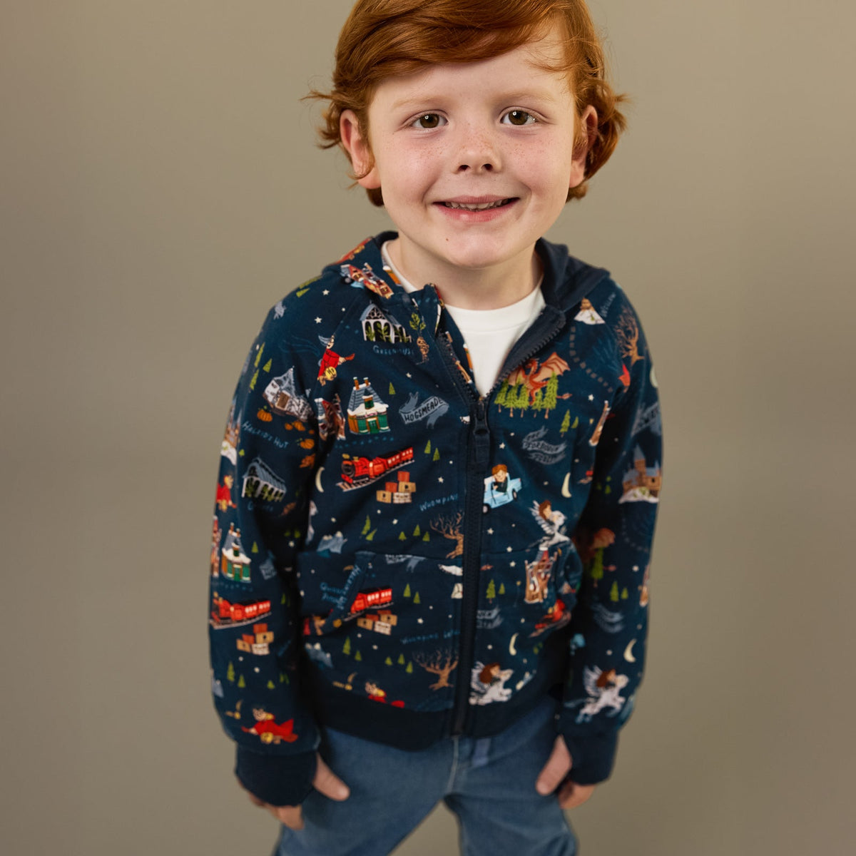 Harry Potterª Evening at Hogwartsª Zip Hoodie