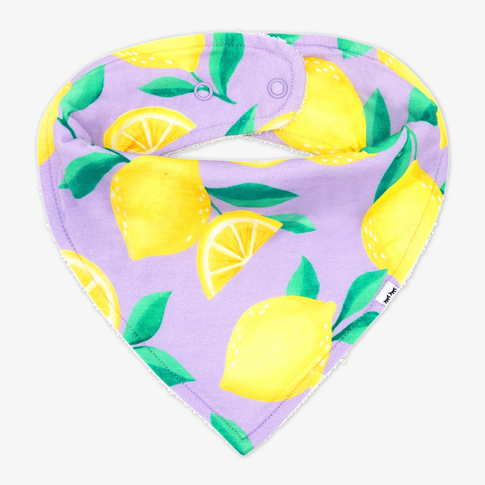 Lavender Sunny Citrus Bandana Bib