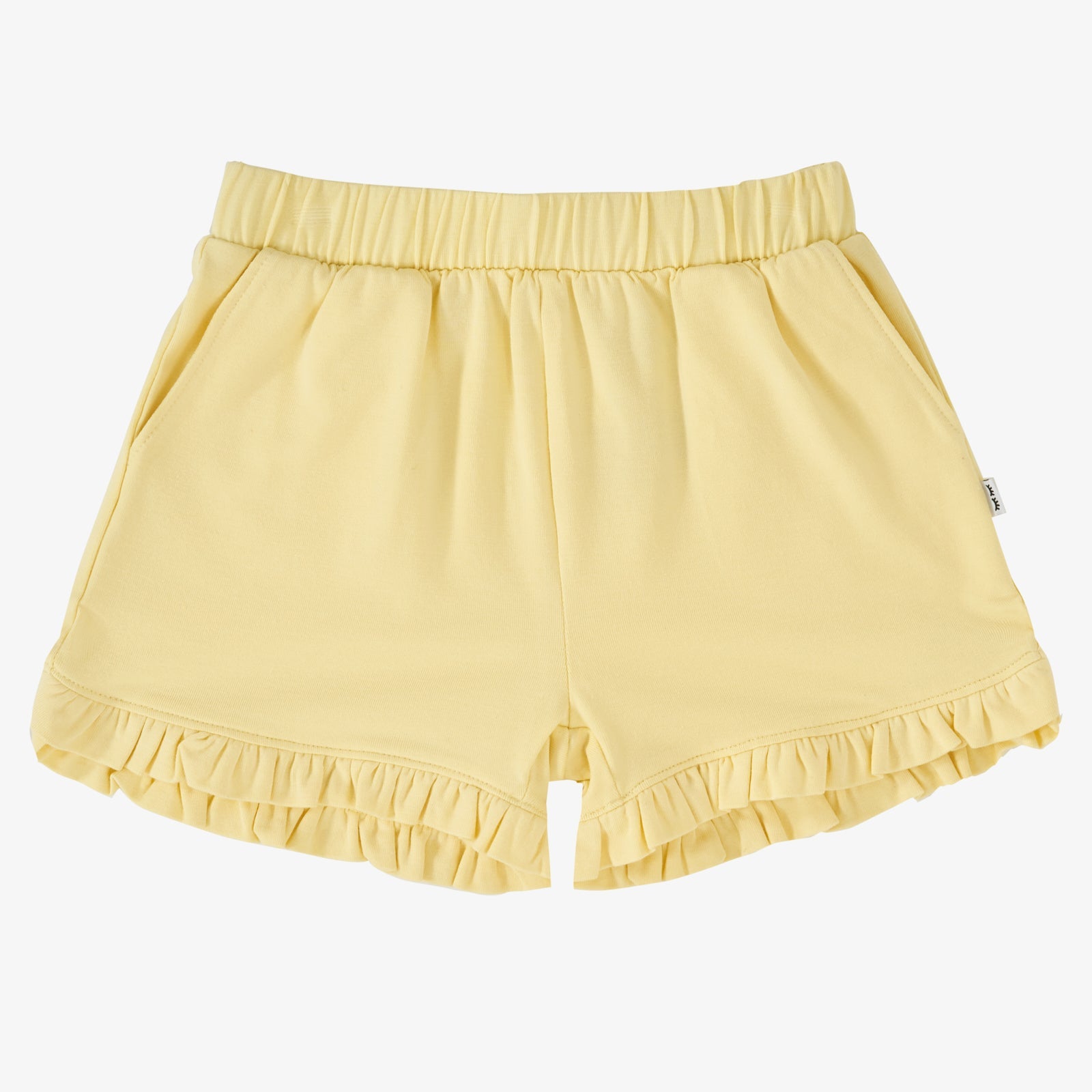 Lemon Twist Ruffle Shorts
