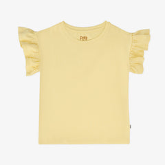 Lemon Twist Flutter Tee