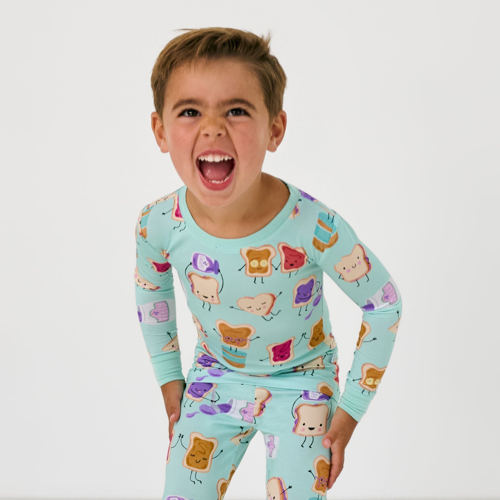 Lunch Buddies Two-Piece Pajama Set