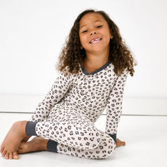 Luxe Leopard Two-Piece Pajama Set