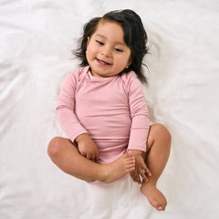 Mauve Blush Long Sleeve Bodysuit