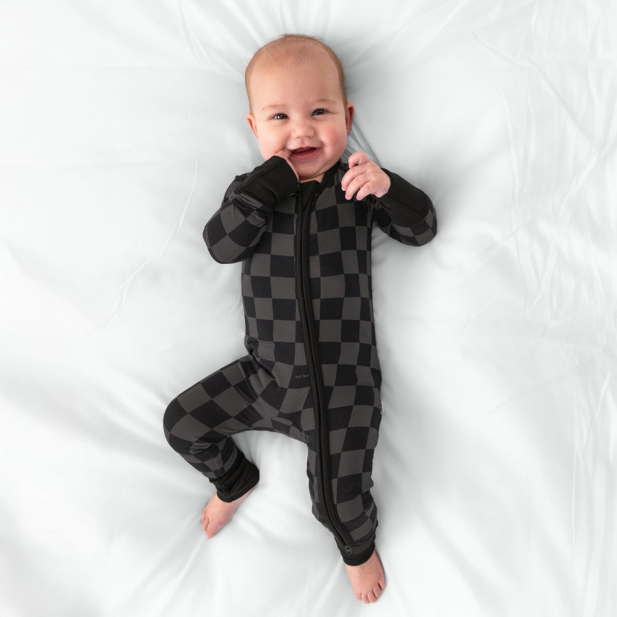 Monochrome Checks Zippy