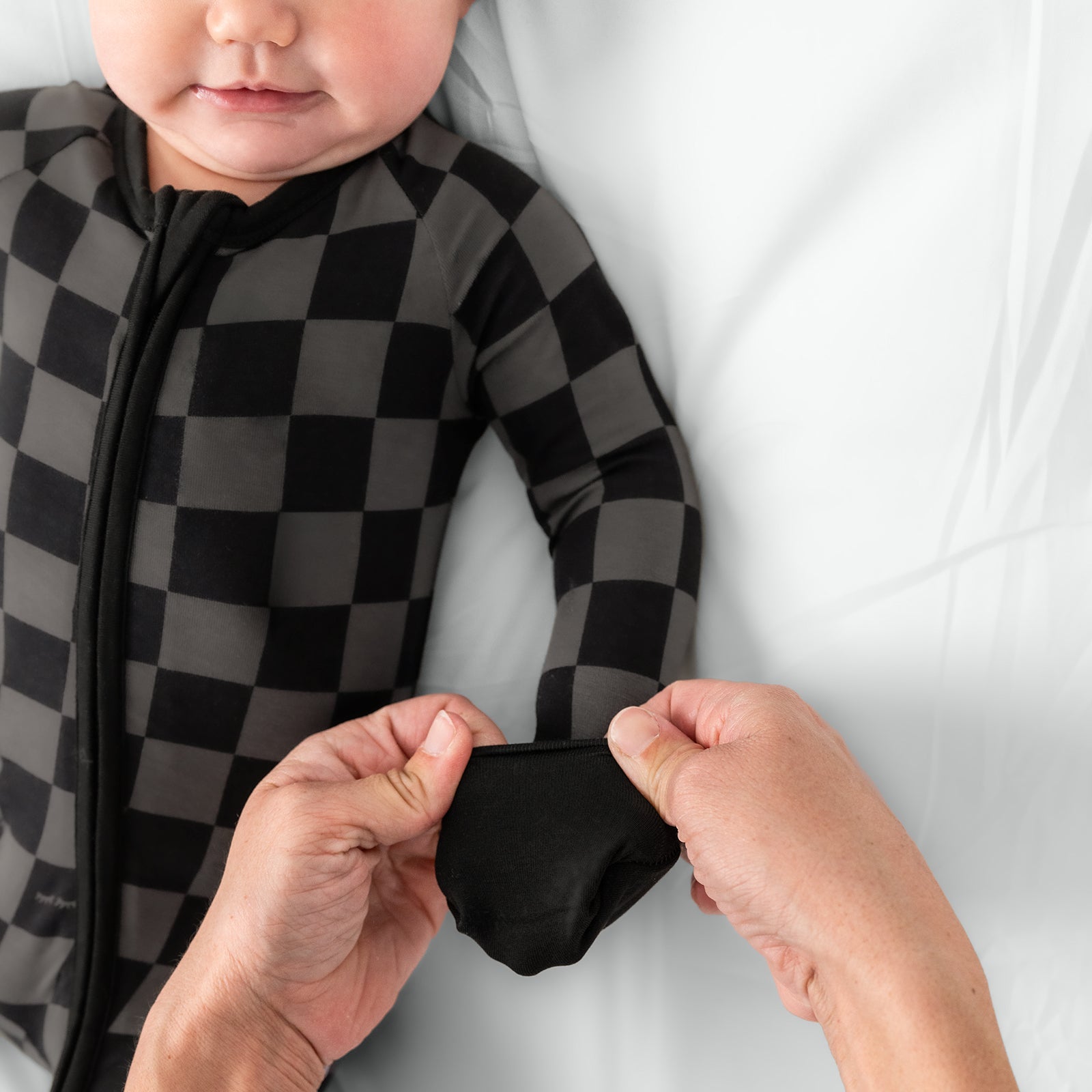 Monochrome Checks Zippy