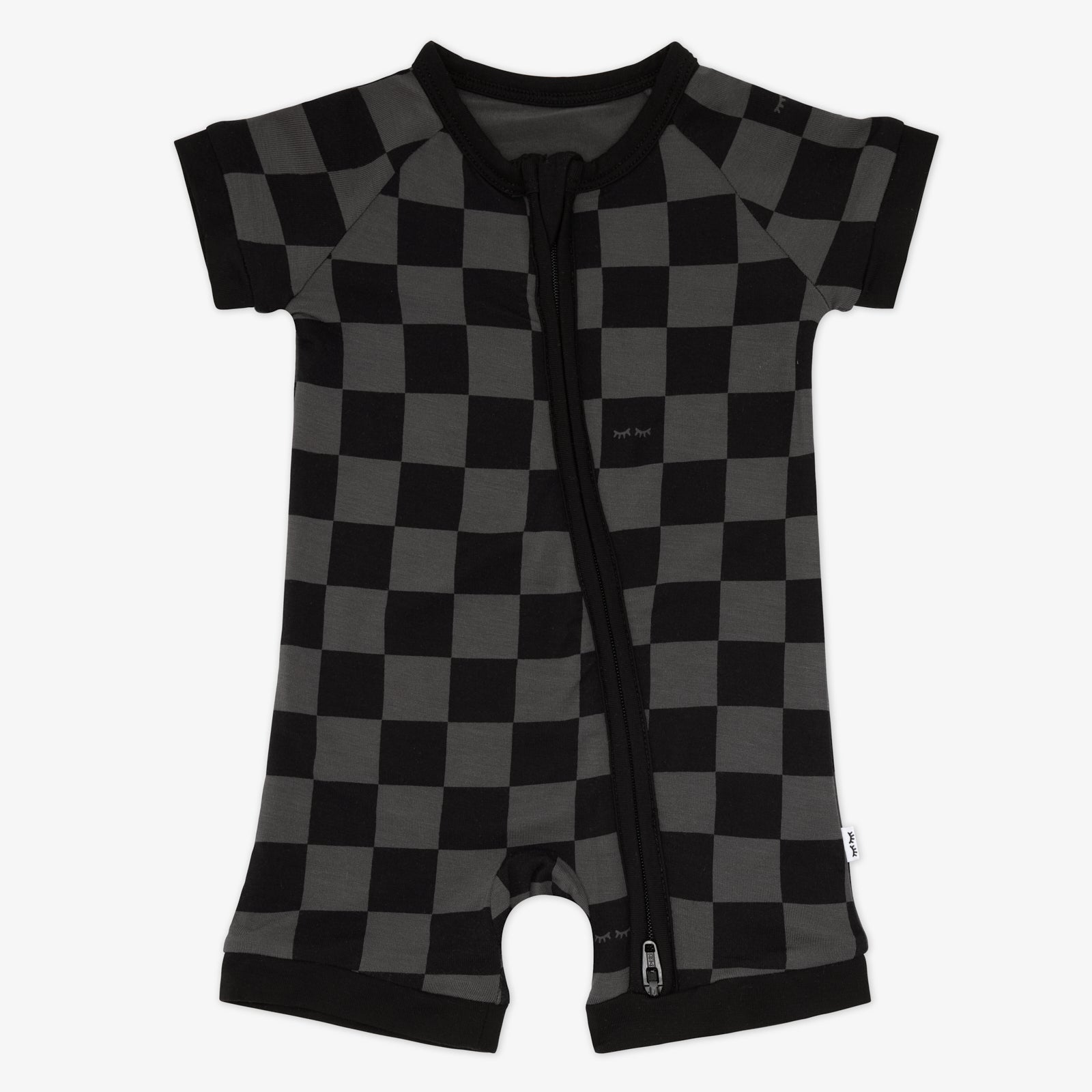 Monochrome Checks Shorty Zippy