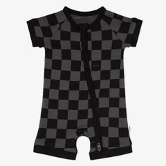 Monochrome Checks Shorty Zippy