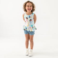 Mystic Mermaids Peplum Tank