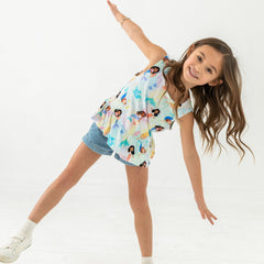Mystic Mermaids Peplum Tank